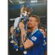 Signed photo of Robert Huth the Leicester City Footballer.